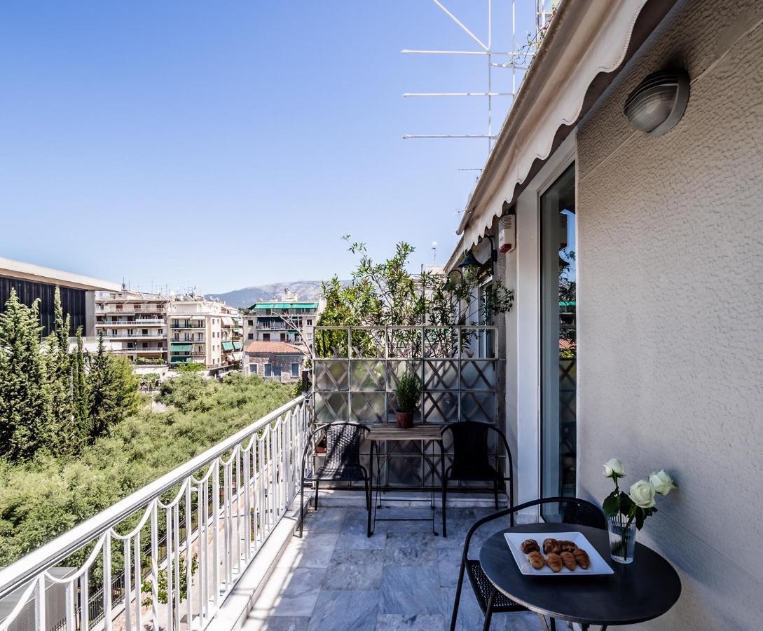 Peripatos apartment Atenas Exterior foto